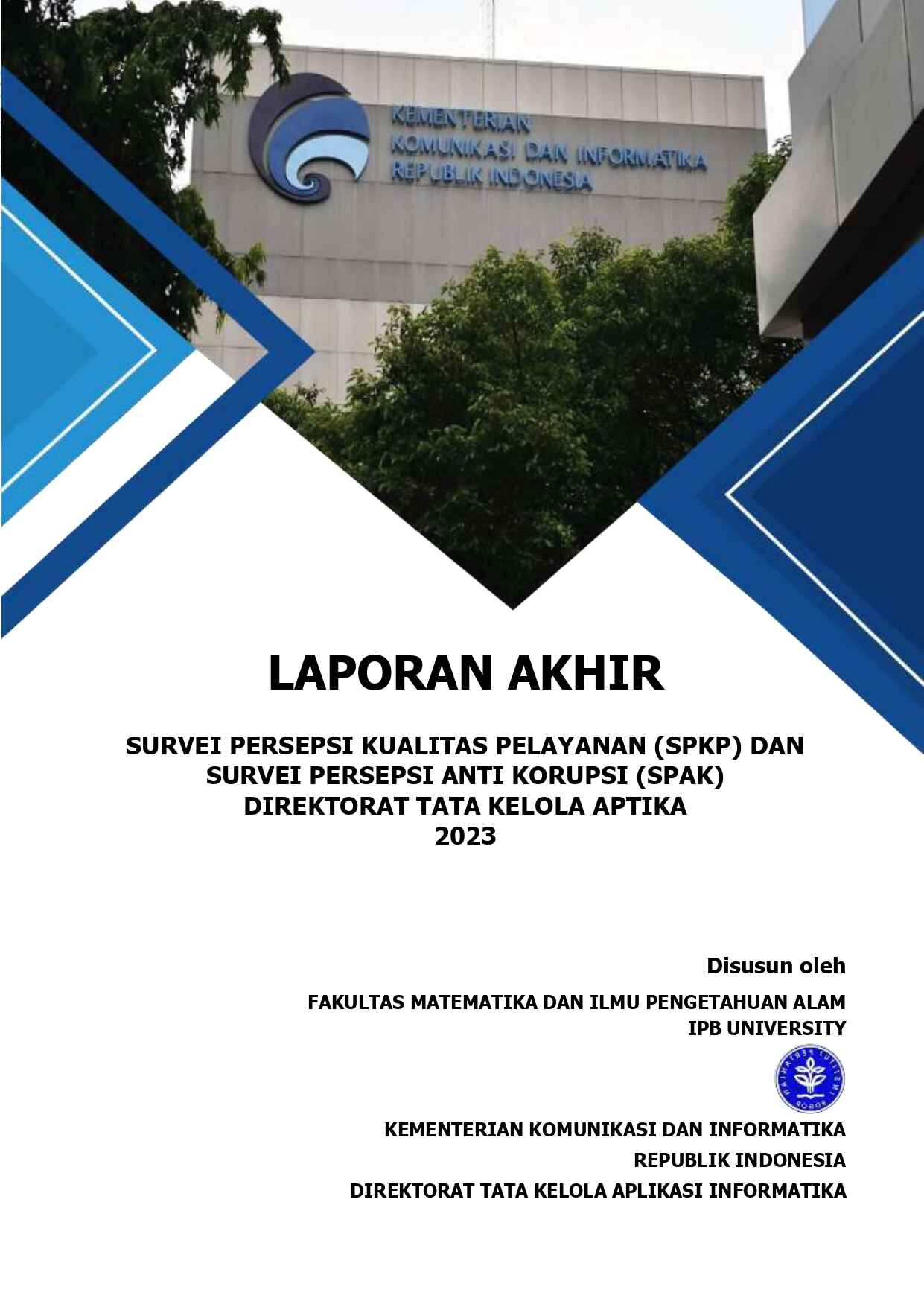 Laporan Akhir SKM Takel TA 2023