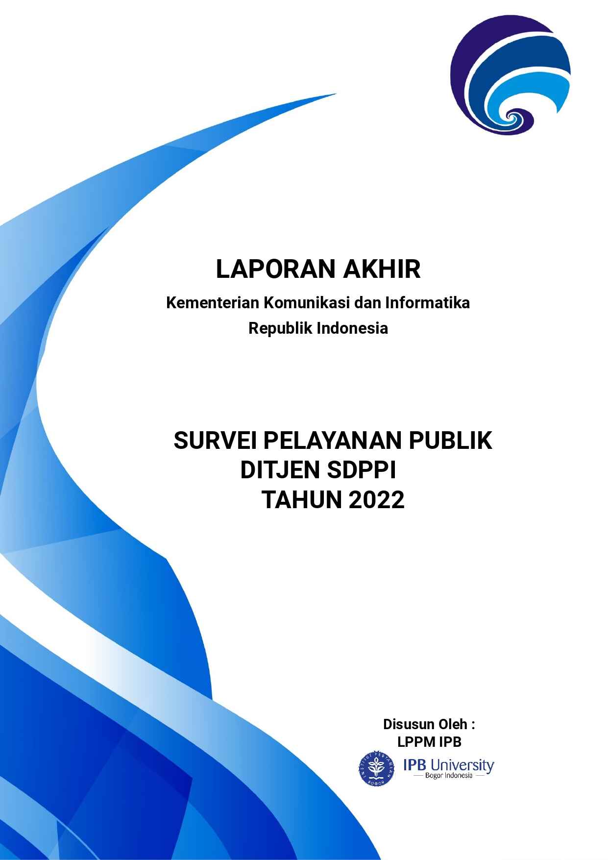 Survei Pelayanan Publik DITJEN SDPPI 2022